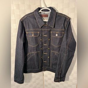 LRG Mens Cc Denim Jacket - Raw Indigo